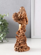 Фигурка гипс «Ева со змеей», 20×8.5×9 см, бронза - фото 52746185