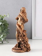 Фигурка гипс «Ева со змеей», 20×8.5×9 см, бронза - фото 52746186