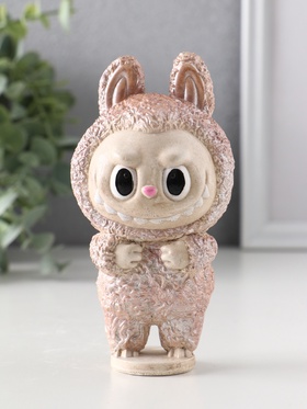 Фигурка гипс «Чудик», 13×6.5×5.5 см, бежевая