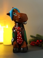 Копилка для денег «Конь в пальто», 16.5×11.5×25 см - фото 53097037