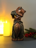 Копилка для денег «Конь в пальто», 16.5×11.5×25 см, золото - Фото 5