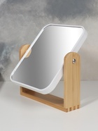 УЦЕНКА Зеркало настольное, двустороннее, с увеличением х2, 14.2×17.6/18×20.8×4.4 см - Фото 3