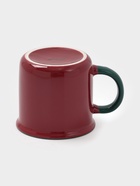 Кружка Доляна «Новогодние традиции», 420 мл, фарфор, бордовая - Фото 3