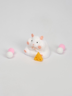 Мялка антистресс «Хомяк с сыром» (комплект 2 шт)