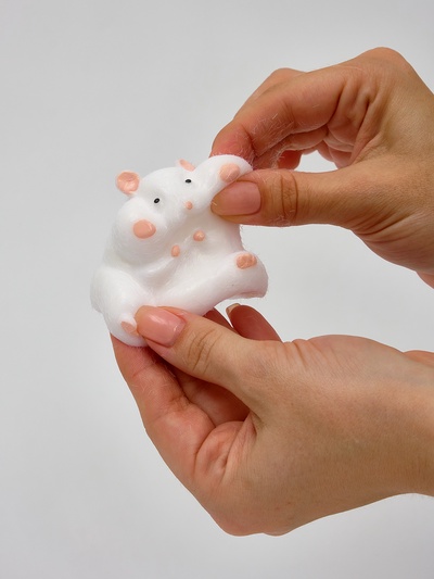 Мялка антистресс «Хомяк с сыром»