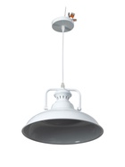 УЦЕНКА Светильник BayerLux «Раритет» 1×60 Вт E27 белый 31×31×26 см - Фото 6