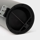 УЦЕНКА Ведро мусорное с педалью, 12 л, нерж. сталь, цвет черный - Фото 6