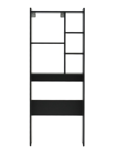 Стеллаж напольный «Комфорт» №1, над стиральной машиной, 673×220×1696 мм, цвет графит
