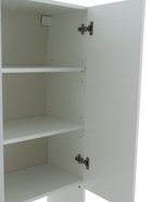 Шкаф над стиральный машиной Комфорт, 640х306х1780, Белый 10917757 - фото 836994