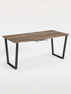 Стол раздвижной «НОРМАНД 02», d=1200(1700)×800 мм, цвет дуб галифакс табак/чёрный матовый - Фото 3