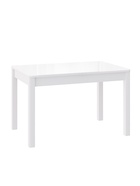 Стол раздвижной «АЙСБЕРГ 02 СТ», d=1200(1520)×800 мм, стекло экстра, деревянный комплект ножек, цвет белый - Фото 2