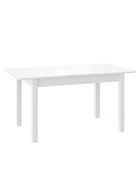 Стол раздвижной «АЙСБЕРГ 02 СТ», d=1200(1520)×800 мм, стекло экстра, деревянный комплект ножек, цвет белый - Фото 3