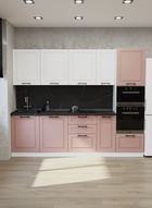 Шарли розовый/шарли белый