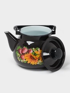 УЦЕНКА Чайник 3.5 л сфер деколь МИКС (корич.) 10925013