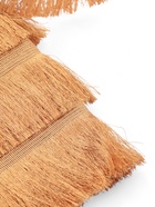 Тесьма декоративная «Бахрома» одинарная, 6.5 см, 20 м±0.5, золотистая - Фото 4