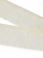 Бахрома одинарная, 6.5 см, 20 м±0.5, молочная - Фото 1