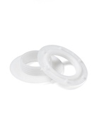 Люверсы для штор d=15.5/26.5 мм, набор 100 шт., белые - Фото 3