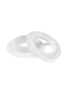 Люверсы для штор, d=15.5/26.5 мм, набор 100 шт., белые - Фото 5