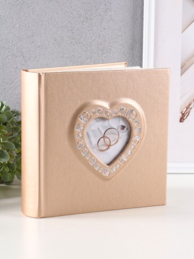 Фотоальбом на 200 фото 10×15 см «Делюкс», бежевый 10916849