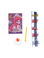 УЦЕНКА Алмазная мозаика для детей «Волшебный единорог» 10×15 см - Фото 2