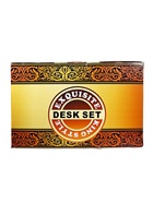 УЦЕНКА Набор настольный 5в1 с часами, вишня - Фото 6