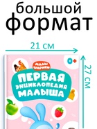 Первая энциклопедия малыша, твёрдый переплёт, 128 стр., Малышарики 10901465 - фото 5997515