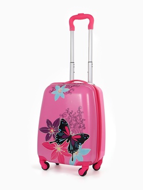 {{photo.Alt || photo.Description || 'УЦЕНКА Чемодан детский 29 л (XS), отдел на молнии, розовый'}}