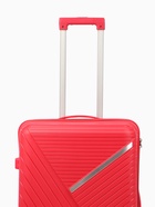 УЦЕНКА Чемодан на колёсах средний 68 л (M), на молнии, кодовый замок, 4 колеса, красный - Фото 5