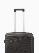 УЦЕНКА Чемодан на колёсах средний 75 л (М), на молнии, кодовый замок, чёрный - Фото 5