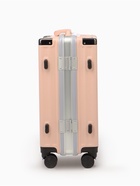 УЦЕНКА Чемодан 20", 33*21*54, отд на молнии, 2 код замка, крючок, розовый - Фото 4