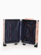 УЦЕНКА Чемодан 20", 33*21*54, отд на молнии, 2 код замка, крючок, розовый - Фото 6