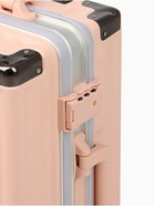 УЦЕНКА Чемодан 20", 33*21*54, отд на молнии, 2 код замка, крючок, розовый - Фото 8