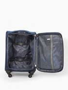 УЦЕНКА Чемодан на колёсах средний 46 л (S), на молнии, кодовый замок, 4 колеса, синий - Фото 7