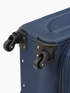 УЦЕНКА Чемодан на колёсах средний 46 л (S), на молнии, кодовый замок, 4 колеса, синий - Фото 8