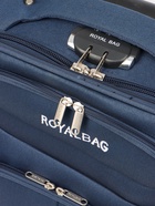 УЦЕНКА Чемодан на колёсах средний 46 л (S), на молнии, кодовый замок, 4 колеса, синий - Фото 9