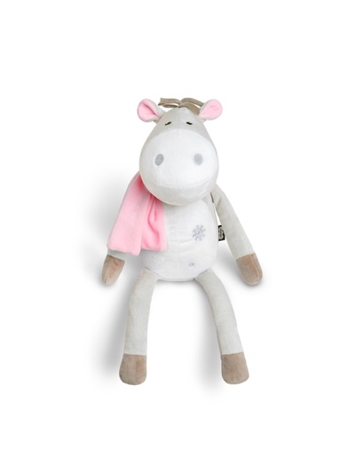 Мягкая игрушка «Лошадка Снежинка», 45 см