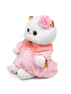 Мягкая игрушка «Кошечка Ли-Ли BABY» в пудровом платье, 20 см - Фото 4