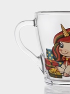 Кружка «Грация. Новогодние единороги», 250 мл, стекло, рисунок МИКС - Фото 4