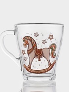 Кружка "Грация. Новогодние игрушки", 250 мл, стекло, рисунок МИКС (комплект 20 шт) - фото 53214164