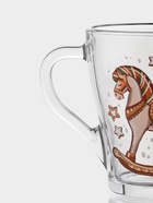 Кружка "Грация. Новогодние игрушки", 250 мл, стекло, рисунок МИКС (комплект 20 шт) - фото 53214165