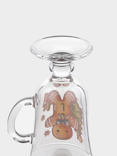 Кружка «Глинтвейн. Новогодний пряник», 250 мл, стекло, рисунок МИКС