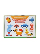 Мозаика для малышей, развивающая геометрическая игра - фото 6694961