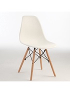 Стул Eames HYH – A304, с деревянными ножками, с спинкой, цвет белый - фото 119109713