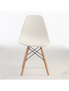 Стул Eames HYH – A304, с деревянными ножками, с спинкой, цвет белый - фото 119109714