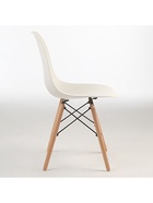 Стул Eames HYH – A304, с деревянными ножками, с спинкой, цвет белый - фото 119109715