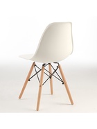 Стул Eames HYH – A304, с деревянными ножками, с спинкой, цвет белый - фото 119109716