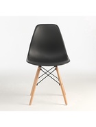 Стул Eames HYH – A304, с деревянными ножками, с спинкой, цвет чёрный - Фото 5