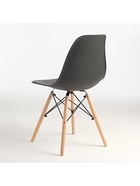 Стул Eames HYH – A304, с деревянными ножками, с спинкой, цвет чёрный - Фото 7
