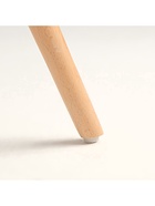 Стул Eames HYH – A304, с деревянными ножками, с спинкой, цвет чёрный - Фото 8