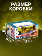 УЦЕНКА АВТОГРАД Машина металлическая «Армия», 1:48, инерция, открываются двери - Фото 3